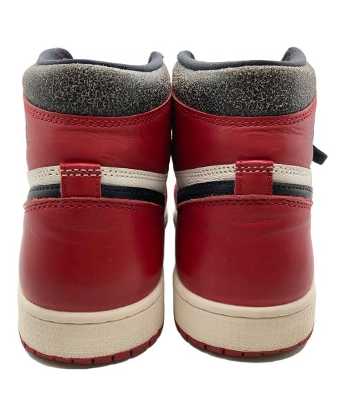 NIKE（ナイキ）NIKE (ナイキ) ハイカットスニーカー レッド×ホワイト サイズ:SIZE 28.5cmの古着・服飾アイテム