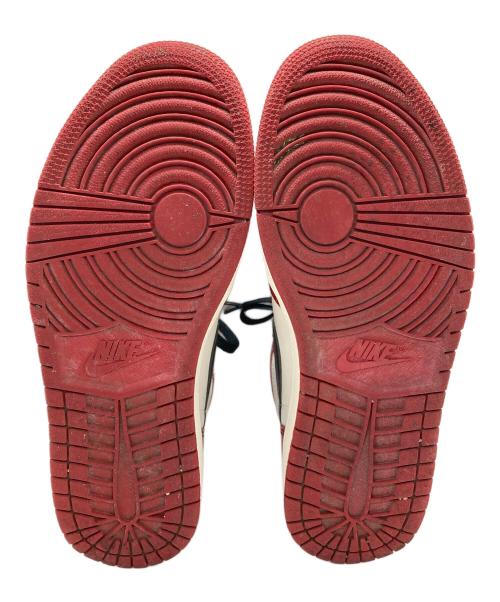 NIKE（ナイキ）NIKE (ナイキ) ハイカットスニーカー レッド×ホワイト サイズ:SIZE 28.5cmの古着・服飾アイテム