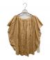 ne quittez pas（ヌキテパ）の古着「Cotton Voile Petit Zari Top」｜ベージュ