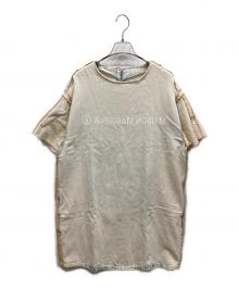 MM6 Maison Margiela（エムエムシックスメゾンマルジェラ）の古着「リバースロゴデニムワンピース」｜インディゴ