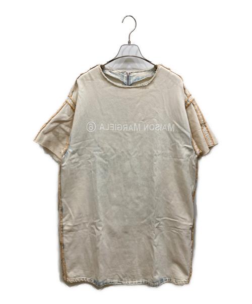 MM6 Maison Margiela（エムエムシックスメゾンマルジェラ）MM6 Maison Margiela (エムエムシックスメゾンマルジェラ) リバースロゴデニムワンピース インディゴ サイズ:SIZE 40の古着・服飾アイテム