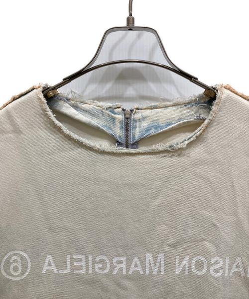 MM6 Maison Margiela（エムエムシックスメゾンマルジェラ）MM6 Maison Margiela (エムエムシックスメゾンマルジェラ) リバースロゴデニムワンピース インディゴ サイズ:SIZE 40の古着・服飾アイテム