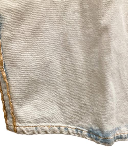 MM6 Maison Margiela（エムエムシックスメゾンマルジェラ）MM6 Maison Margiela (エムエムシックスメゾンマルジェラ) リバースロゴデニムワンピース インディゴ サイズ:SIZE 40の古着・服飾アイテム