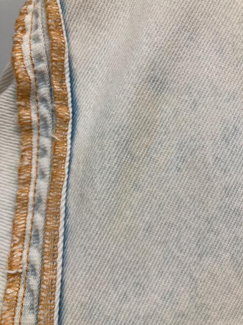 MM6 Maison Margiela（エムエムシックスメゾンマルジェラ）MM6 Maison Margiela (エムエムシックスメゾンマルジェラ) リバースロゴデニムワンピース インディゴ サイズ:SIZE 40の古着・服飾アイテム