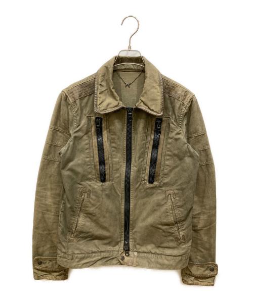 roar（ロアー）roar (ロアー) ダブルジップ スウィングトップ オリーブ サイズ:SIZE 1の古着・服飾アイテム