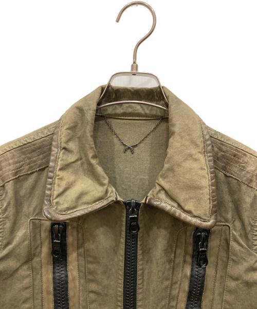 roar（ロアー）roar (ロアー) ダブルジップ スウィングトップ オリーブ サイズ:SIZE 1の古着・服飾アイテム
