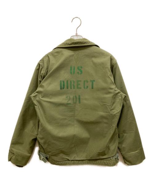 U'S NAVY（ユーエスネイビー）U'S NAVY (ユーエスネイビー) コールドウェザージャケット オリーブ サイズ:SIZE Mの古着・服飾アイテム