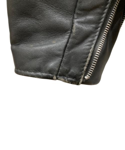 Schott（ショット）Schott (ショット) 641ステアハイドシングルライダースレザージャケット ブラック サイズ:SIZE 36の古着・服飾アイテム