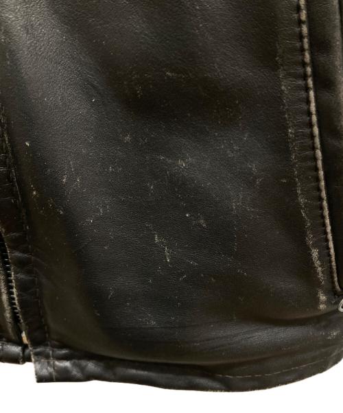 Schott（ショット）Schott (ショット) 641ステアハイドシングルライダースレザージャケット ブラック サイズ:SIZE 36の古着・服飾アイテム