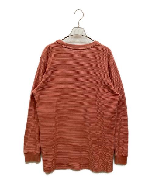 SUPREME（シュプリーム）Supreme (シュプリーム) ボーダーカットソー オレンジ サイズ:SIZE Lの古着・服飾アイテム