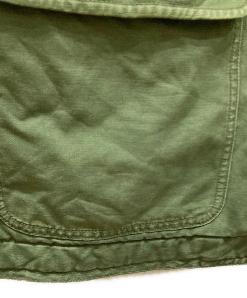 L.L.Bean（エルエルビーン）L.L.Bean (エルエルビーン) 襟切替ハンティングジャケット カーキ×ブラウン サイズ:SIZE Lの古着・服飾アイテム