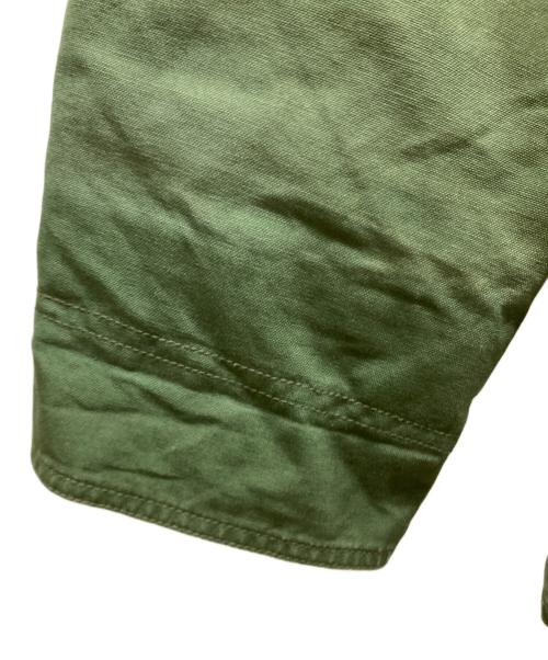 L.L.Bean（エルエルビーン）L.L.Bean (エルエルビーン) 襟切替ハンティングジャケット カーキ×ブラウン サイズ:SIZE Lの古着・服飾アイテム
