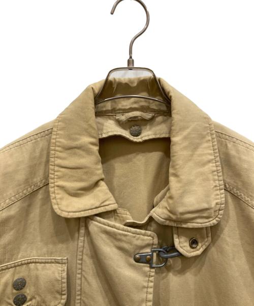 RAW RAGS（ロー・ラグズ）RAW RAGS (ロー・ラグズ) ファイヤーマンジャケット ベージュ サイズ:SIZE Mの古着・服飾アイテム