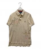 POLO RALPH LAURENポロ・ラルフローレン）の古着「ポロシャツ」｜ベージュ