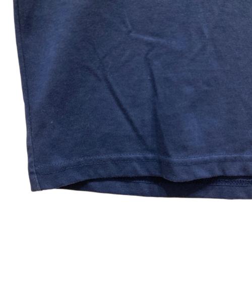 AMI PARIS（アミ パリス）AMI PARIS (アミ パリス) ハートロゴ刺繍Tシャツ ネイビー サイズ:SIZE Sの古着・服飾アイテム