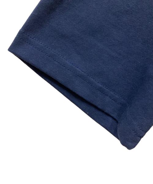 AMI PARIS（アミ パリス）AMI PARIS (アミ パリス) ハートロゴ刺繍Tシャツ ネイビー サイズ:SIZE Sの古着・服飾アイテム