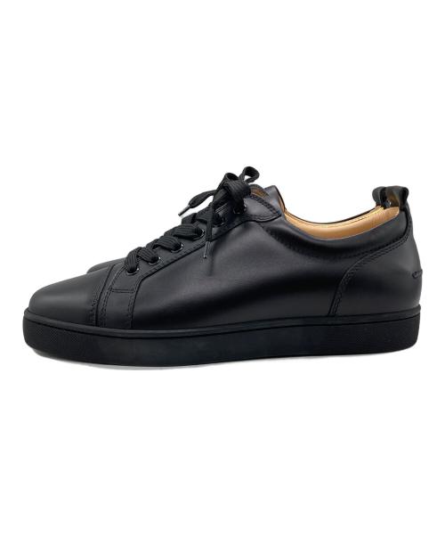 Christian Louboutin（クリスチャン・ルブタン）Christian Louboutin (クリスチャン・ルブタン) ローカットスニーカー ブラック×ゴールド サイズ:SIZE 42の古着・服飾アイテム
