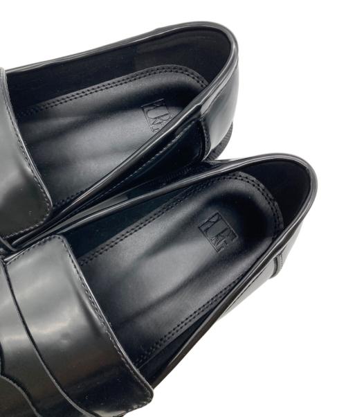 Epure（エピュレ）Epure (エピュレ) PIKO Penny Loafers ブラック サイズ:SIZE 24cmの古着・服飾アイテム