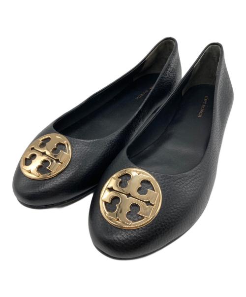 TORY BURCH（トリーバーチ）TORY BURCH (トリーバーチ) CHELSEA バレット フラット ブラック サイズ:SIZE US6.5の古着・服飾アイテム