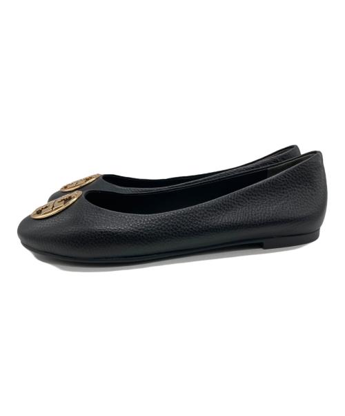TORY BURCH（トリーバーチ）TORY BURCH (トリーバーチ) CHELSEA バレット フラット ブラック サイズ:SIZE US6.5の古着・服飾アイテム