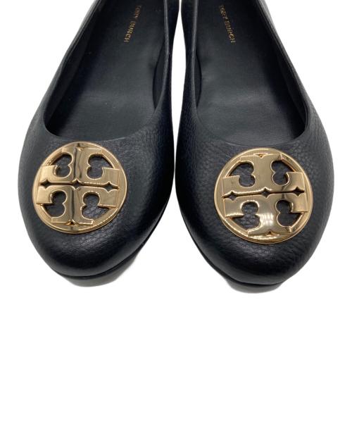 TORY BURCH（トリーバーチ）TORY BURCH (トリーバーチ) CHELSEA バレット フラット ブラック サイズ:SIZE US6.5の古着・服飾アイテム