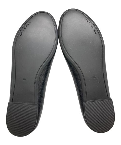 TORY BURCH（トリーバーチ）TORY BURCH (トリーバーチ) CHELSEA バレット フラット ブラック サイズ:SIZE US6.5の古着・服飾アイテム