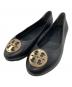 TORY BURCH（トリーバーチ）の古着「CHELSEA バレット フラット」｜ブラック