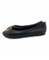 TORY BURCH (トリーバーチ) CHELSEA バレット フラット ブラック サイズ:SIZE US6.5：10000円