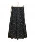 SLOBE IENA (スローブ イエナ) フィブリルマーメイドフレアスカート ブラック サイズ:SIZE 38 未使用品：7000円