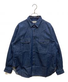 JOURNAL STANDARD relume（ジャーナルスタンダード レリューム）の古着「9oz デニムワークシャツ」｜インディゴ