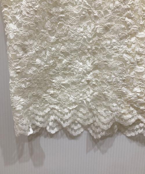 SLOBE IENA（スローブ イエナ）SLOBE IENA (スローブ イエナ) レースシャツジャケット アイボリー サイズ:SIZE Free 未使用品の古着・服飾アイテム
