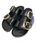 BIRKENSTOCKビルケンシュトック）の古着「ARIZONA BIG BUCKLE HEX：サンダル」｜ブラック