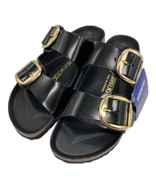 BIRKENSTOCK（ビルケンシュトック）BIRKENSTOCK (ビルケンシュトック) ARIZONA BIG BUCKLE HEX：サンダル ブラック サイズ:SIZE 37の古着・服飾アイテム
