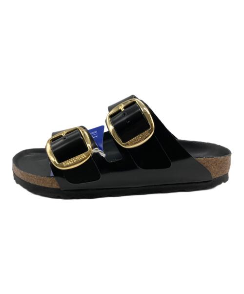 BIRKENSTOCK（ビルケンシュトック）BIRKENSTOCK (ビルケンシュトック) ARIZONA BIG BUCKLE HEX：サンダル ブラック サイズ:SIZE 37の古着・服飾アイテム