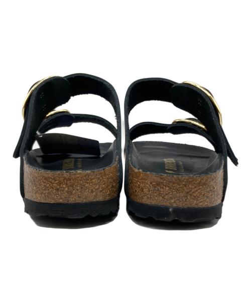 BIRKENSTOCK（ビルケンシュトック）BIRKENSTOCK (ビルケンシュトック) ARIZONA BIG BUCKLE HEX：サンダル ブラック サイズ:SIZE 37の古着・服飾アイテム