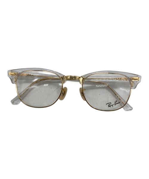 RAY-BAN（レイバン）RAY-BAN (レイバン) CLUBMASTER OPTICS ゴールド サイズ:SIZE 51□21 145の古着・服飾アイテム