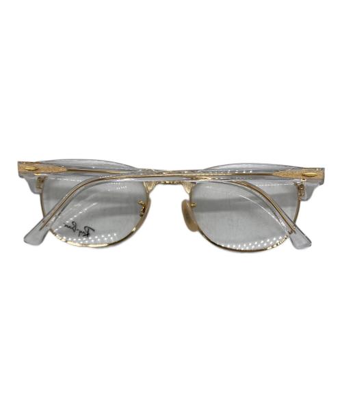 RAY-BAN（レイバン）RAY-BAN (レイバン) CLUBMASTER OPTICS ゴールド サイズ:SIZE 51□21 145の古着・服飾アイテム