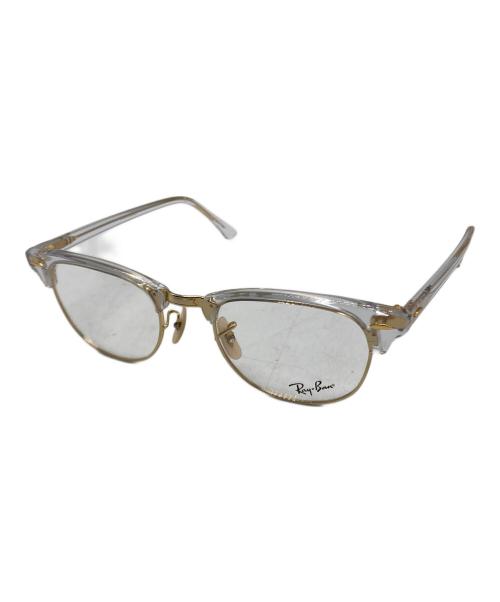 RAY-BAN（レイバン）RAY-BAN (レイバン) CLUBMASTER OPTICS ゴールド サイズ:SIZE 51□21 145の古着・服飾アイテム