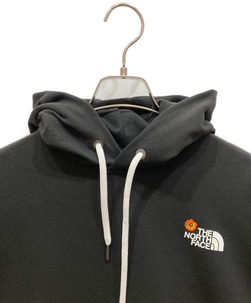 THE NORTH FACE（ザ ノース フェイス）THE NORTH FACE (ザ ノース フェイス) フラワーロゴフーディ ブラック サイズ:SIZE Sの古着・服飾アイテム