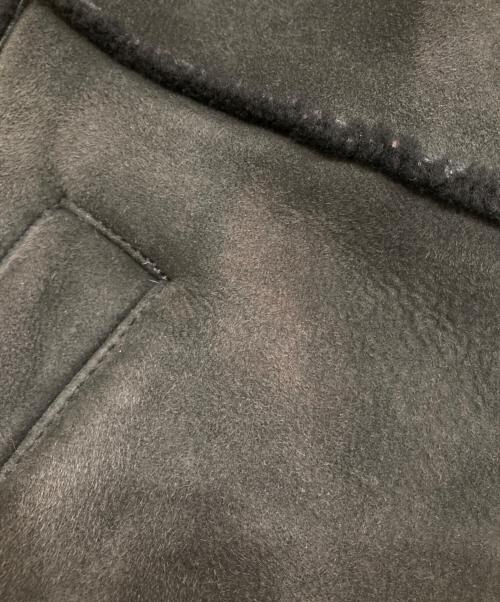 DOUBLE STANDARD（ダブルスタンダード）DOUBLE STANDARD (ダブルスタンダード) ムートンジャケット グリーン サイズ:SIZE Freeの古着・服飾アイテム