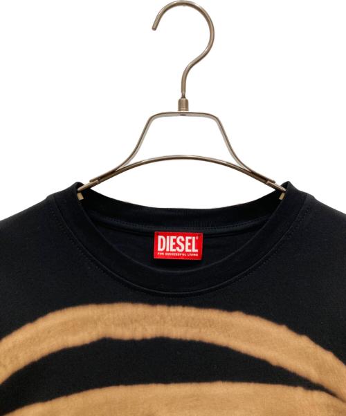 DIESEL（ディーゼル）DIESEL (ディーゼル) プリントTシャツ ブラック サイズ:SIZE Sの古着・服飾アイテム