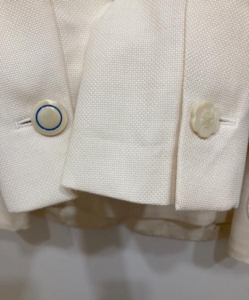 BOGLIOLI（ボリオリ）BOGLIOLI (ボリオリ) ダブルジャケット ホワイト サイズ:SIZE 40の古着・服飾アイテム