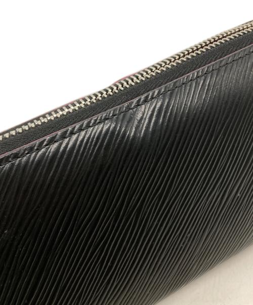 LOUIS VUITTON（ルイ ヴィトン）LOUIS VUITTON (ルイ ヴィトン) ノワールジッピーウォレット ブラックの古着・服飾アイテム