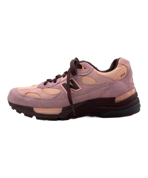 NEW BALANCE（ニューバランス）NEW BALANCE (ニューバランス) ローカットスニーカー ピンク×ブラウン サイズ:SIZE 27cmの古着・服飾アイテム