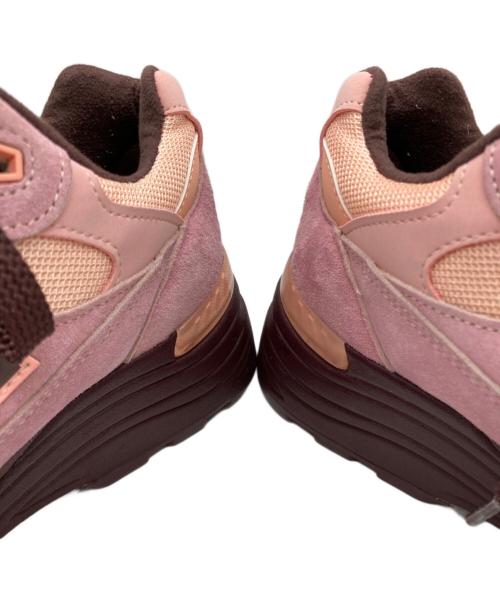NEW BALANCE（ニューバランス）NEW BALANCE (ニューバランス) ローカットスニーカー ピンク×ブラウン サイズ:SIZE 27cmの古着・服飾アイテム