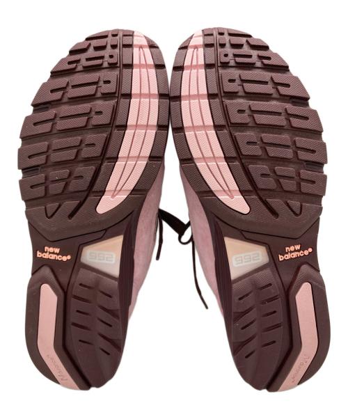 NEW BALANCE（ニューバランス）NEW BALANCE (ニューバランス) ローカットスニーカー ピンク×ブラウン サイズ:SIZE 27cmの古着・服飾アイテム