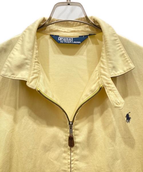 POLO RALPH LAUREN（ポロ・ラルフローレン）POLO RALPH LAUREN (ポロ・ラルフローレン) スイングトップ イエロー サイズ:SIZE Lの古着・服飾アイテム