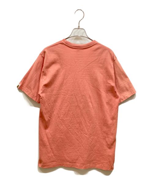 A BATHING APE（アベイシングエイプ）A BATHING APE (アベイシングエイプ) SHARK TEE ピンク サイズ:SIZE Mの古着・服飾アイテム