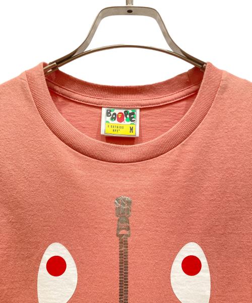 A BATHING APE（アベイシングエイプ）A BATHING APE (アベイシングエイプ) SHARK TEE ピンク サイズ:SIZE Mの古着・服飾アイテム