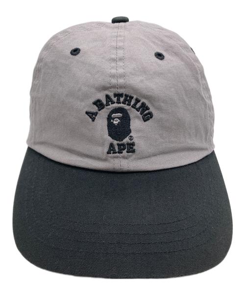 A BATHING APE（アベイシングエイプ）A BATHING APE (アベイシングエイプ) キャップ グレーの古着・服飾アイテム